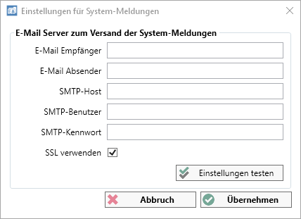 Aufgabenplanung System Einstellungen