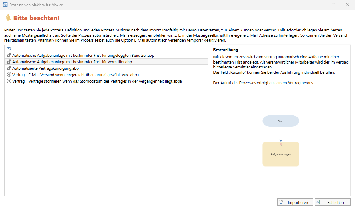 Prozess Download Portal
